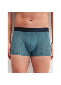 Calida, Herren, Calida Boxershorts &raquo;Cotton Code Design&laquo; mit weichem Elastikbund, ohne Eingriff, retro blau, M (50), Herrenunterhose von Calida