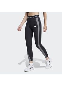 adidas Performance, Unisex, adidas Performance Trainingstights &raquo;TECHFIT COLORBLOCK 7/8-LEGGINGS&laquo;, schwarz, grau four, normal, gr., S, N-Gr, Diese 
