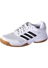 Adidas Speedcourt Hallenschuhe Kinder - Gr&ouml;&szlig;e 38 2/3 - wei&szlig;