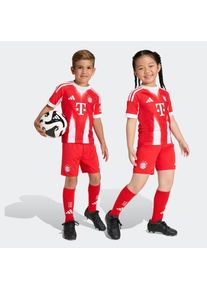 adidas Performance, Unisex, adidas Performance Trainingsanzug &raquo;FC BAYERN M&Uuml;NCHEN 25/26 KIDS MINI-HEIMAUSR&Uuml;STUNG&laquo; 2 Stk., rot, 104, Eine FC Bayern 