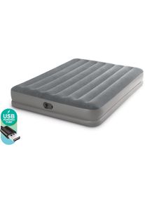 Intex, Luftbett &raquo;Prestige Mid-Rise&laquo;, grau, B/H/L: 152cm x 30cm x 203cm, Luftbett