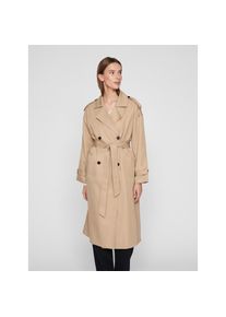 Vila, Unisex, Trenchcoat &raquo;VIADDISON L/S LONG TRENCHCOAT - NOOS&laquo;, savannah tan, 38, Langer Trenchcoat von Vila