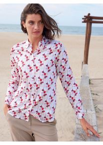 Eterna - Bluse mit 1/1-Arm, weiss, Gr. 36, Baumwolle