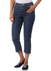 Damen 5-Pocket-Jeans mit Stretch-Anteil dark blue