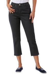Damen 5-Pocket-Jeans mit Stretch-Anteil black-denim