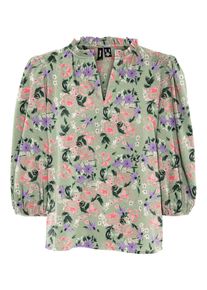 V&eacute;ro Moda Vero Moda Bluse 'Olivia' Damen Gr&ouml;&szlig;e XL pastellgr&uuml;n / dunkelgr&uuml;n / lila / rosa
