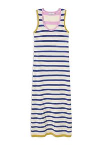 Lola Casademunt, Femmes Robe, beige clair / bleu marine / moutarde / prune