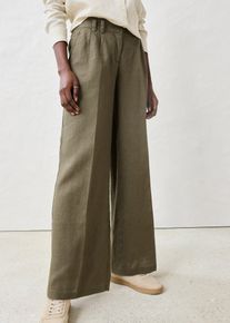 Leinenhose in gr&uuml;n, Gr&ouml;sse 48, bonprix