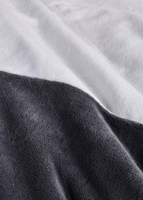 Wendebettw&auml;sche in Cashmere Optik in blau, 135x200 cm, bonprix