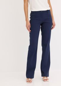 Stretch-Hose Bootcut in blau, Gr&ouml;sse 54, bonprix