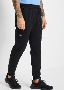 Jogginghose mit Cargotaschen in schwarz, Gr&ouml;sse 60/62 (XXL), bonprix