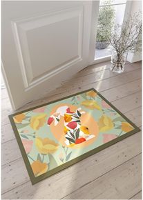 Paillasson &agrave; motif de P&acirc;ques en multicolore38x59 cm, Couleur/Motif: multicolore imprim&eacute;, bonprix