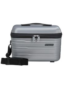 American Tourister, Unisex, Beautycase &raquo;FLASHLINE 27&laquo; Handgep&auml;ck Reisegep&auml;ck Beautytasche, sky silber, B/H/T: 36cm x 27cm x 21,5cm, American Tourister
