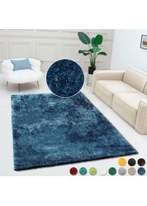 Bruno Banani, Teppich &raquo;Dana Teppich, besonders weich und kuschelig, Kundenliebling&laquo; rechteckig 30 mm H&ouml;he uni, Mikrofaser Teppiche, Wohnzimmer, 