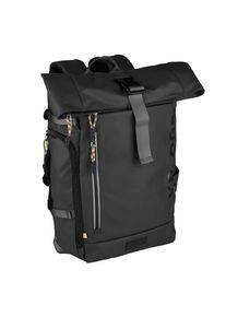 Camel Active, Unisex, Camel Active Rucksack &raquo;Explore&laquo; wasserabweisendes recyceltes Nylon und reflektierende Reissverschl&uuml;sse, schwarz, B/H/T: 36cm x 