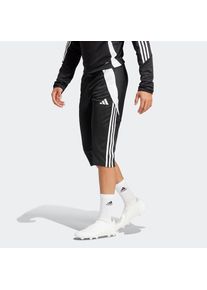 adidas Performance, Herren, adidas Performance Trainingshose &raquo;TIRO 24 3/4&laquo;, schwarz, wei&szlig;, normal, gr., S, N-Gr, Diese feuchtigkeitsabsorbierende 3/4-