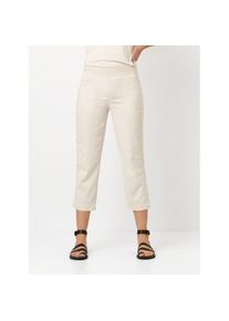 Toni, Unisex, Toni 3/4-Hose &raquo;Sue&laquo; mit gestreiftem Bund, sand, 38, N-Gr, Jogpant in 3/4-L&auml;nge von Toni