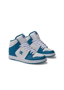 DC Shoes, Unisex, DC Shoes Sneaker &raquo;Manteca 4 Hi&laquo;, blau, wei&szlig;, 6(37), Material: Leder-, Nubukleder-, Wildleder-...