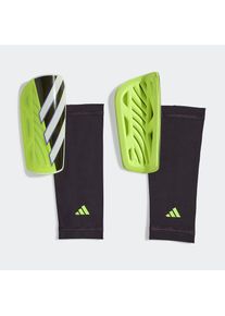 adidas Performance, Herren, adidas Performance Fussball Schienbeinschoner &raquo;TIRO LEAGUE SCHIENBEINSCHONER&laquo;, lucid lemon, wei&szlig;, lime burst, L, Flexible 