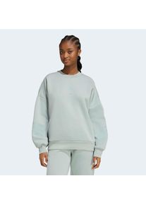 adidas Sportswear, Unisex, adidas Sportswear Sweatshirt &raquo;W FI 3S SWT&laquo;, wonder sage, S, Dieses l&auml;ssige Sweatshirt ist teilweise aus einem Mix aus 