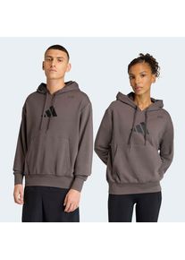 adidas Performance, Unisex, adidas Performance Kapuzensweatjacke &raquo;CATEGORY TRAINING HOODIE MIT GRAFIK&laquo; 1, charcoal, S, Locker geschnittener Hoodie mit