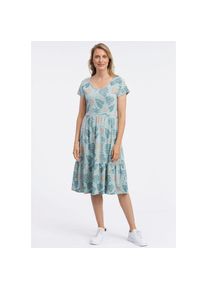 Ragwear, Unisex, Shirtkleid &raquo;WAYVERLY&laquo; Sommerkleid, aqua, M (38), N-Gr, Vegan, von PETA verifiziertes Jerseykleid WAYVERLY von Ragwear