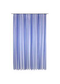 WIRTH, Gardine &raquo;Eloise&laquo; Faltenband 1 Stk. tlg. Store, blau, Polyester