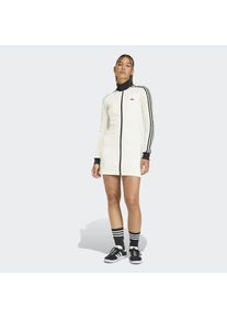 adidas originals, Unisex, adidas originals Shirtkleid &raquo;CLASSIC&laquo; 1 tlg., sanftes wei&szlig;, schwarz, L, N-Gr, Kleid mit Stehkragen und Reissverschluss f&uuml;r 