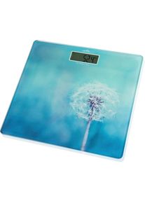 2THETA Eta, eta Personenwaage &raquo;Breeze&laquo; Grosses LCD-Display, bis zu 180 kg / 396 lb, blau, Einheitsgr&ouml;&szlig;e, Personenwaage