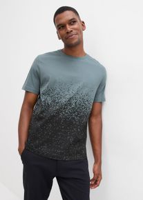 T-Shirt aus reiner Bio-Baumwolle in gr&uuml;n, Gr&ouml;sse 52/54 (L), 100% Baumwolle, bonprix