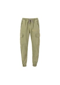 Alpha Industries, Herren, Jogginghose &raquo;Ripstop Jogger&laquo;, light olive, L, Normalgr&ouml;ssen, Cotton Ripstop Stoff
