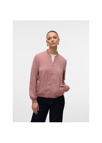 V&eacute;ro Moda Vero Moda, Unisex, Bomberjacke &raquo;VMCOCO L/S BOMBER NOOS&laquo; in modisch kurzer Form, mit Stretch, nostalgia rose, XS, &Uuml;bergangsjacke von Vero Moda