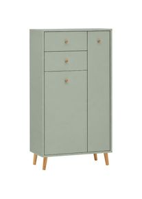 Schildmeyer, Highboard &raquo;Bjarne, Breite 60,2 cm&laquo; 1 Stk. tlg. Made in Germany, pistazie, FSC -zertifizierter Holzwerkstoff, B/H/T: 60,2 cm x 103,4 cm x 