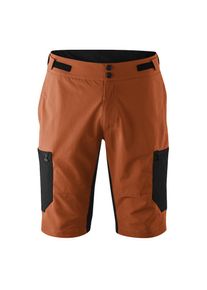 Gonso, Unisex, Radhose &raquo;Adventure Shorts Cargo M&laquo; Unisex Bike-Shorts, Fahrradhose mit Sitzpolster, Bund flexibel, erdrot, 3XL, Normalgr&ouml;ssen, 