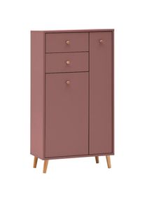 Schildmeyer, Highboard &raquo;Bjarne, Breite 60,2 cm&laquo; 1 Stk. tlg. Made in Germany, mauve, FSC -zertifizierter Holzwerkstoff, B/H/T: 60,2 cm x 103,4 cm x 