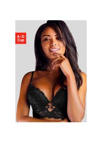 Vivance, Push-up-BH &raquo;Francesca&laquo; in Bustier-Form, sexy Dessous, schwarz, 70, Cup A, Push-up-BH