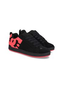 DC Shoes, Unisex, DC Shoes Sneaker &raquo;Court Graffik&laquo;, schwarz, hot pink, 9,5(41), Nubukleder- und/oder Lederobermaterial...
