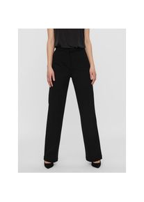 V&eacute;ro Moda Vero Moda, Unisex, Anzughose &raquo;VMZAMIRA MW SLIM STRAIGHT PANT NOOS&laquo; mit G&uuml;rtelschlaufen, schwarz, L (40), L&auml;nge 30, Unisexhose von Vero Moda