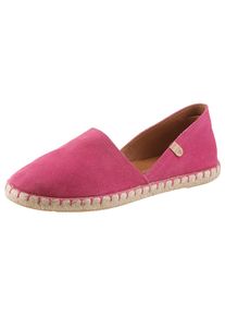 VERBENAS, Unisex, VERBENAS Espadrille &raquo;CARMEN SERRAJE&laquo; , Schlupfschuh, Sommerschuh, Loafer mit typischem Jute-Rahmen, fuchsia, 35, Gelenkoffenes, 