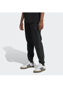 adidas Sportswear, Unisex, adidas Sportswear Sporthose &raquo;ESSENTIALS 3-STREIFEN&laquo;, schwarz, carbon, normal, gr., XXL, N-Gr, Diese sportliche Hose ist mit