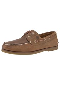 Timberland, Herren, Bootsschuh &raquo;CLASSIC BOAT BOAT SHOE&laquo; Classic Bootsschuh aus Premium Leder, dunkelbraun, 44, Klassischer Bootsschuh von Timberland. 