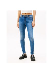 Tommy Jeans, Unisex, Skinny-fit-Jeans &raquo;NORA MR SKNY AH1280&laquo; mit Logo-Badge, Mid Rise, denim medium3, 30, L&auml;nge 28, Unisexjeans von Tommy Jeans