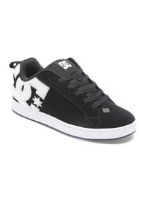 DC Shoes, Unisex, DC Shoes Sneaker &raquo;Court Graffik&laquo;, schwarz, wei&szlig; stencil, 11(43), Nubukleder- und/oder Lederobermaterial...