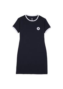 Converse, Unisex, Sweatkleid &raquo;CHUCK TAYLOR T-SHIRT DRESS&laquo; aus Baumwolle, Polyester und Elasthan, sportlicher Stil, Converse schwarz, XXL (44), N-Gr, 