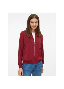 V&eacute;ro Moda Vero Moda, Unisex, Bomberjacke &raquo;VMCOCO L/S BOMBER NOOS&laquo; in modisch kurzer Form, mit Stretch, syrah, S, &Uuml;bergangsjacke von Vero Moda