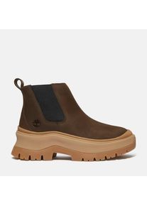 Timberland, Unisex, Chelseaboots &raquo;ROXIE LANEMID CHELSEA BOOT&laquo; Stiefelette, Winterschuhe, Ankle Boots, schwarz braun nubuck, 39,5, Modische 