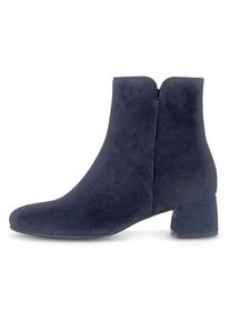 Gabor, Unisex, Stiefelette , Blockabsatz, Businesschuh, Ankleboots mit Best Fitting-Ausstattung, nachtblau, 41, Elegante Stiefelette mit blockigem 