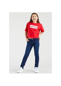 Levi's Kids, Unisex, Levi's Kids Stretch-Jeans &raquo;710 SUPER SKINNY FIT JEANS&laquo; for GIRLS, dunkelblau used denim, 16/164, N-Gr, 710 Levi's Kids Skinny Fit