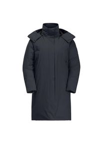 Jack Wolfskin, Unisex, Funktionsmantel &raquo;LUISENPLATZ COAT W&laquo;, schwarz, navy, L (42/44), Daunenmantel