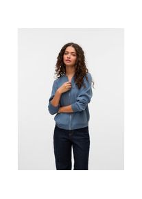 V&eacute;ro Moda Vero Moda, Unisex, Bomberjacke &raquo;VMCOCO L/S BOMBER NOOS&laquo; in modisch kurzer Form, mit Stretch, china blau, L, &Uuml;bergangsjacke von Vero Moda